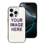 Custom White Purple Phone Case
