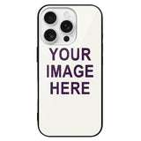 Custom White Purple Phone Case