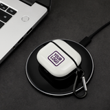 Custom White Purple AirPods Case (3rd Generation)