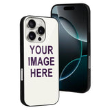 Custom White Purple Phone Case