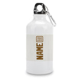 Custom White Khaki Sports Bottle