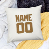 Custom White Khaki Pillowcase