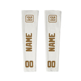 Custom White Khaki Arm Sleeve
