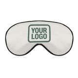 Custom White Blue Green Sleep Mask