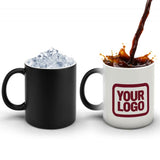 Custom White Crimson Red Magic Mug