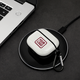 Custom White Crimson Red AirPods Case (3rd Generation)