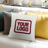 Custom White Crimson Red Pillowcase