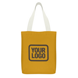 Custom Yellow Yellow Canvas Tote Bag