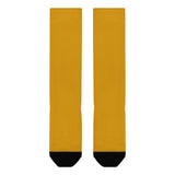 Custom Yellow Yellow Knee-High Sock
