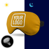 Custom Yellow Cream Sleep Mask