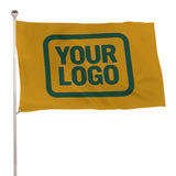 Custom Yellow Green Flag