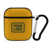 Custom Yellow Dark Green AirPods Case