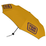Custom Yellow Purple Automatic Umbrella