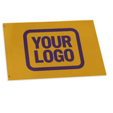Custom Yellow Purple Flag