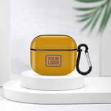 Custom Yellow Light Purple AirPods Case (3rd Generation)