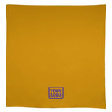 Custom Yellow Purple Square Table Cloth