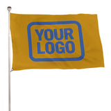 Custom Yellow Sky Blue Flag