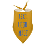 Custom Yellow Sky Blue Pet Scarf