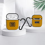 Custom Yellow Navy AirPods Case
