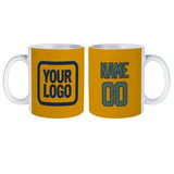 Custom Yellow Blue Green Mug