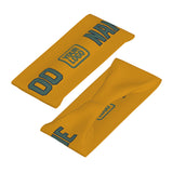 Custom Yellow Blue Green Sports headband