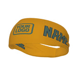 Custom Yellow Blue Green Sports headband