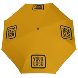 Custom Yellow Navy Automatic Umbrella