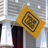 Custom Yellow Navy Flag