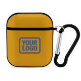 Custom Yellow Sky Blue AirPods Case