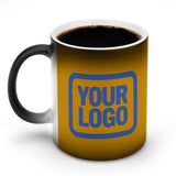 Custom Yellow Sky Blue Magic Mug