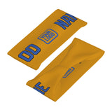 Custom Yellow Sky Blue Sports headband