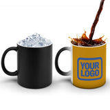 Custom Yellow Sky Blue Magic Mug