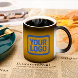 Custom Yellow Sky Blue Magic Mug