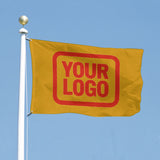 Custom Yellow Orange Red Flag