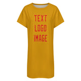 Custom Yellow Orange Red Nachthemd