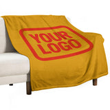 Custom Yellow Orange Red Blanket