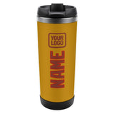 Custom Yellow Coral Red Stainless Steel Water Cup
