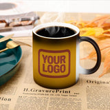 Custom Yellow Coral Red Magic Mug