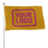 Custom Yellow Pink Flag
