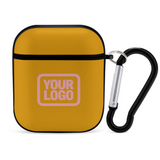 Custom Yellow Light Pink AirPods Case