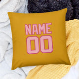 Custom Yellow Light Pink Pillowcase