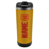 Custom Yellow Orange Red Stainless Steel Water Cup
