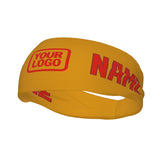 Custom Yellow Orange Red Sports headband