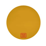 Custom Yellow Orange Red Round Table Cloth