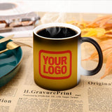 Custom Yellow Orange Red Magic Mug