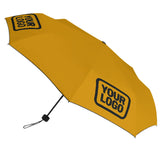 Custom Yellow Black Automatic Umbrella