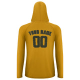 Custom Yellow Olive UV-Hoodie