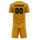 Custom Yellow Olive Soccer Jersey