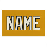 Custom Yellow Cream Beach Towel