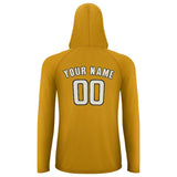 Custom Yellow Cream UV-Hoodie